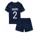 Billige Paris Saint-Germain Achraf Hakimi #2 Hjemmetrøye Barn 2022-23 Kortermet (+ korte bukser)